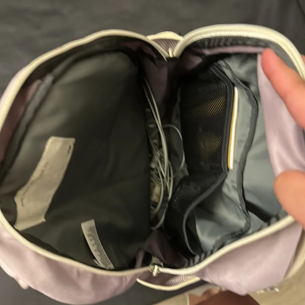 The North Face Kids Lavender and Cream Daypack